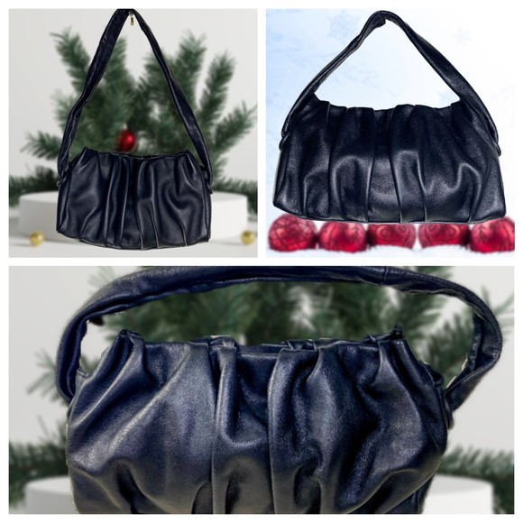 Elleme Paris "Vague" Black Designer Handbag - Picture 14 of 15